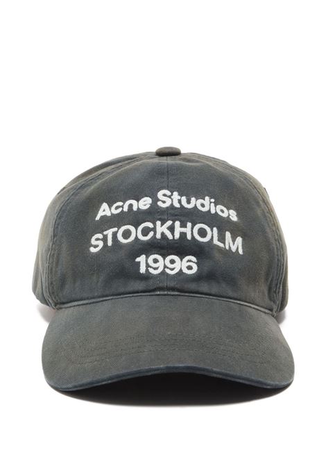 cappello logo unisex nero ACNE STUDIOS | C40434BM0